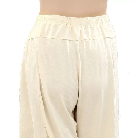 Daily Practice by Anthropologie Take Heart Capri Pants Wide Leg Pearl M 280805 - Picture 11 of 11